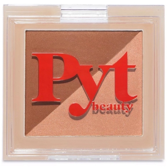 PYT Beauty Faux Sun Bronzer Duo NEW | BALI | Medium Matte and Shimmer Bronze - Picture 1 of 7